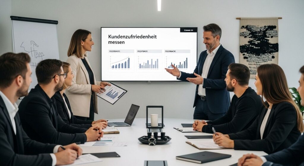 Kundenzufriedenheit messen, Meeting, Kundenfeedback